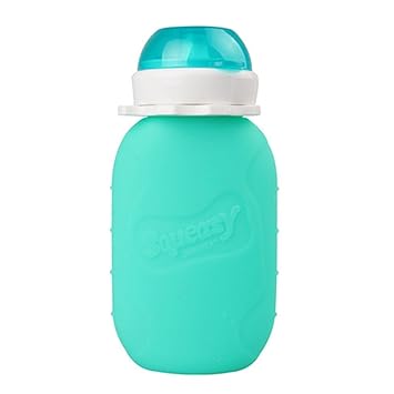 reusable silicone baby food pouches