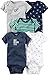 Carter's Baby Boys Multi-Pk Bodysuits 126g551, Navy, 9 Months Baby