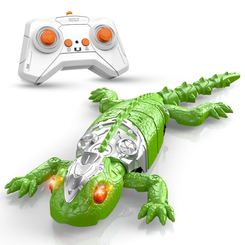 Photo 1 of **UNTESTED**
ZIVWAGX 2026 Newly Wall Crawler Gecko, Rechargeable Remote Control Robot Kids Toys, Children's Remote-Controlled Gecko Crawling toyWall Climbing Toy for Kids 4+ Years