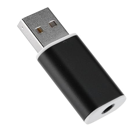  Ashata Usb Mic Adapter Sound Card External Usb