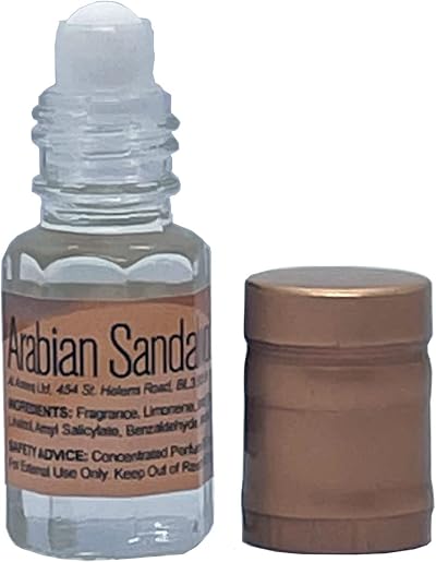 Al Aneeq Arabian Sandalwood Perfume Oil 3ml Roll On for Men Women