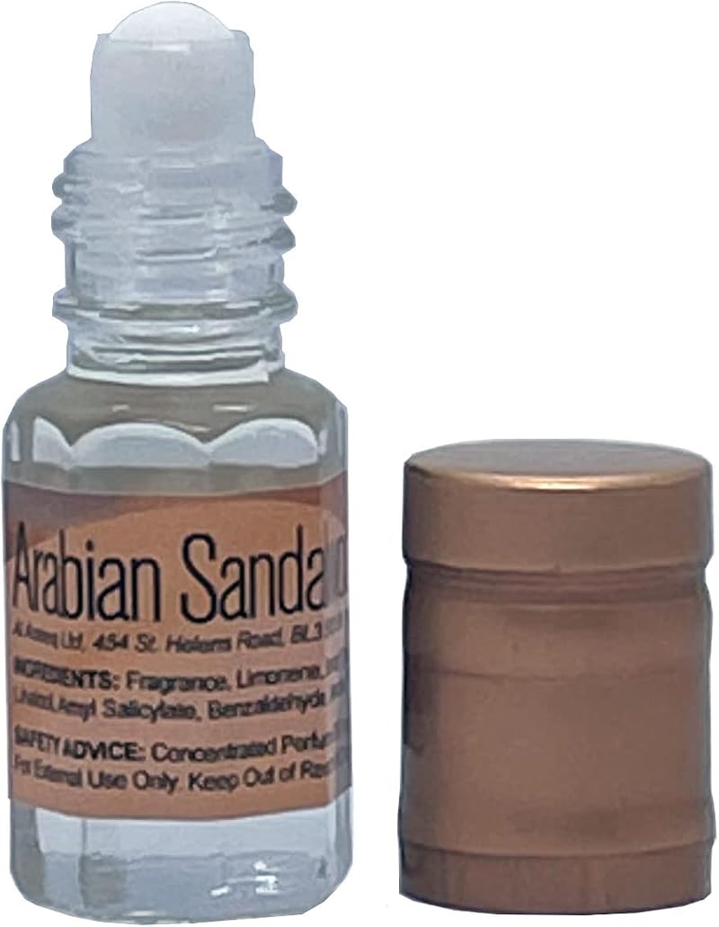 Al Aneeq Arabian Sandalwood Perfume Oil 3ml Roll On for Men Women