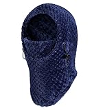 ZERDOCEAN Kid's Winter Thick Thermal Flannel Cycling Ski Windproof Balaclava Hood