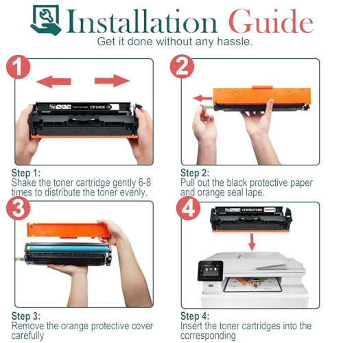 HenceBuy W2410A Black Toner Cartridge For HP 216A Color Laserjet Pro MFP M183fw M182n M182nw M155a M155nw W2411A W2412A W2413A (Black)