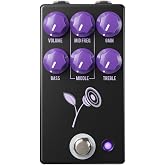JHS Pedals Violet Distortion Pedal, Black