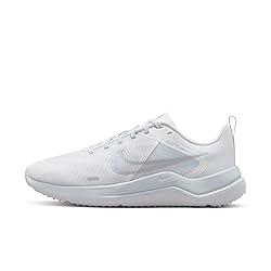 Nike Women's Low-Top Sneakers, White Metallic
