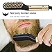 Electric Beard&Hair Straightener For Men,Aveloki Curling Hair Styler Straightening Straightener Heat Brush With Side Hair Detangling For Curler,Perfect For Home Travel
