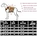 ICEFANG GN3 Tactical Dog Harness with 6X Buckle,Dog Molle Vest with Handle,3/4 Body Coverage,Hook and Loop Panel for ID Patch,No Pulling Front Clip (M (25