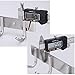 HOMEIDEAS Coat Hook Rack Wall Mounted 17-Inch Brushed Nickel SUS304 Stainless Steel Bath Towel Hook Coat Rail 6 Hooks