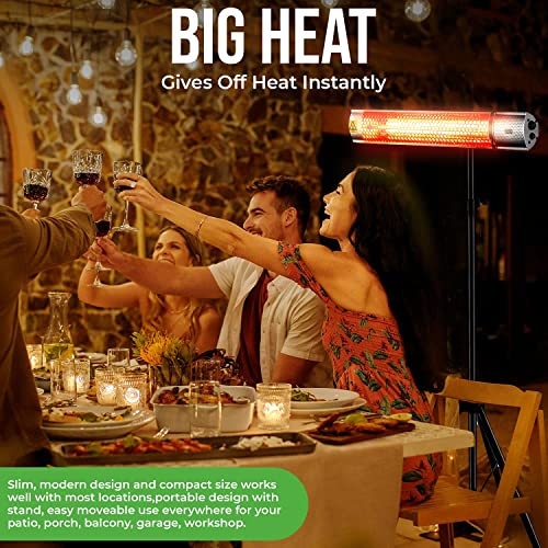 EconoHome Electric Outdoor Heater Infrared heater Outdoor and Indoor