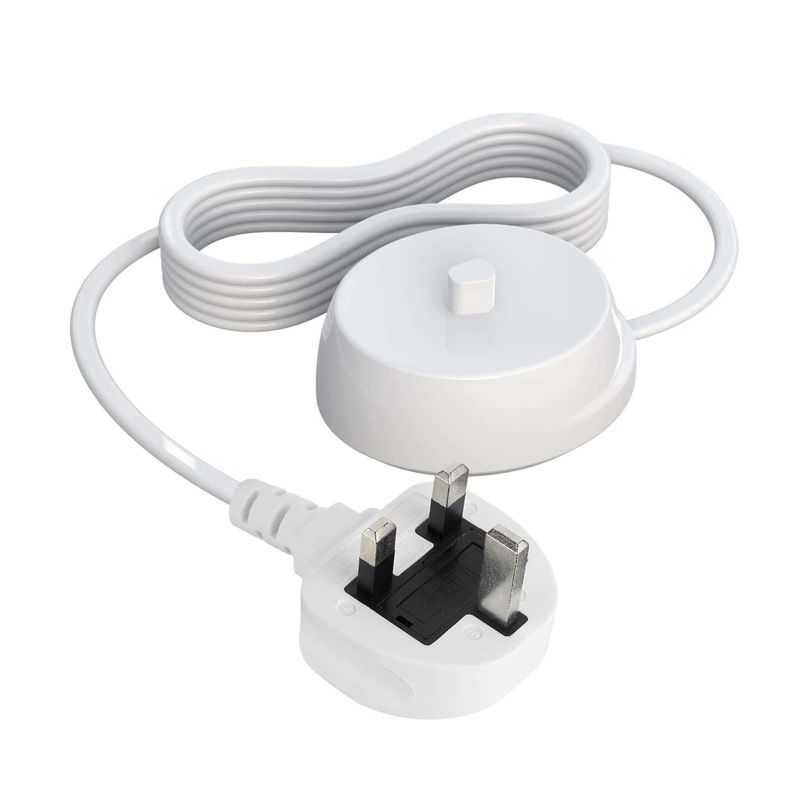 Electric Toothbrush Charger for Oral B 3757, Charger Base for Braun Oral B Pro 1 600, 650, Pro 2 2000, 2900, Pro 3 3500, 3900, Genius X, Genius 8000, Smart 4500N, Charging Base with 1.2M Cable