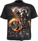 Spiral - Mens - WHEELS OF FIRE - T-Shirt Black