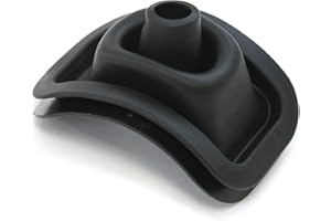 Shakas Shift Lever Boot, Wear Resistant Automatic Car Shifter Handle Boot Seal, Replacement Part OEM #26093753 47106 2609-3753 Accessory, Compatible with Chevrolet (Black)