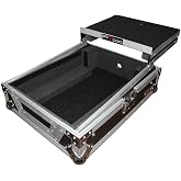 ProX XS-M12LT Universal 12" DJ Mixer ATA300 Flight Hard Case With Laptop Shelf