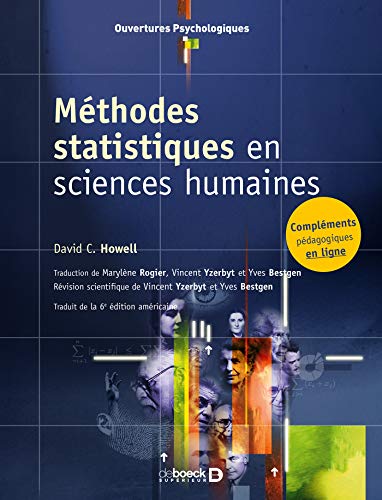 Méthodes statistiques en sciences humaines by David C. Howell