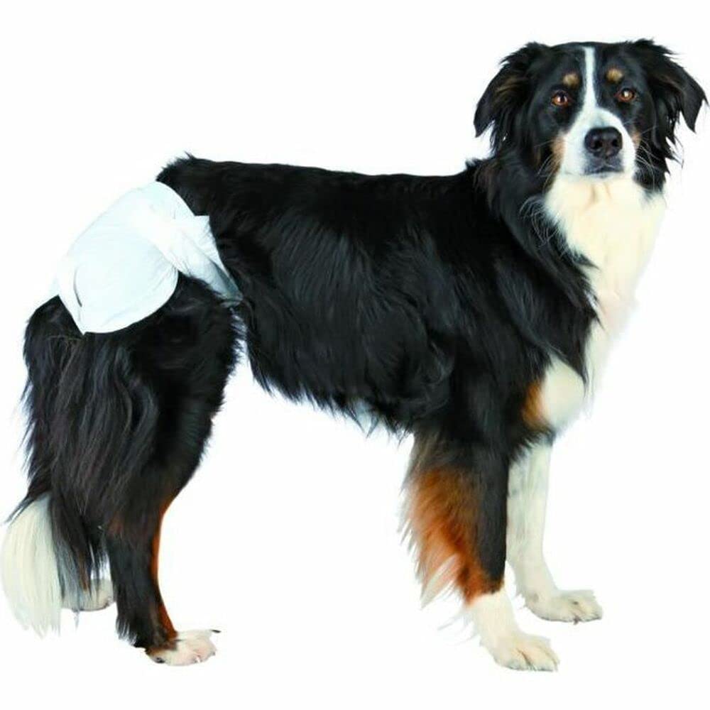 Trixie, Female Dogs Diapers, M, White, 12 pieces