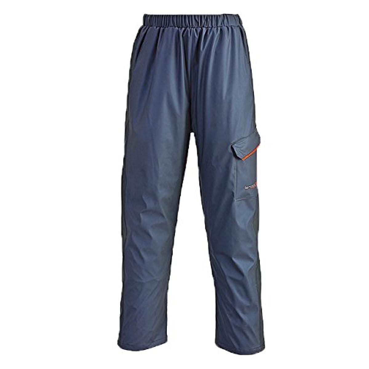 Terratrend Job 9401-3XL-7431 Size 3X-Large Rain Trousers - Marine Blue/Red