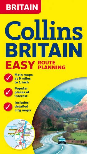 Collins Britain Easy Route Planning Map