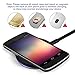 Wireless Charger Safety Qi Wireless Charging Pad with Led Indicator Lights for iPhone X/iPhone 8/8 Plus, Samsung S9/S9+/Note 8/S8/S8+/S7 More