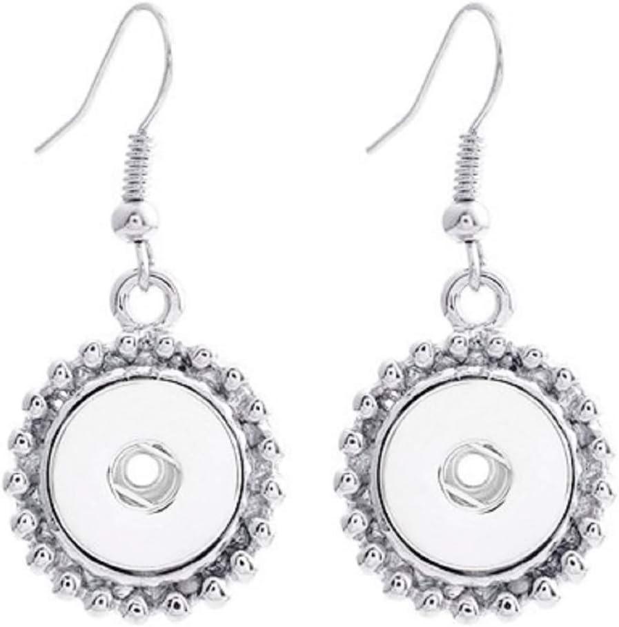 Pizazz Studios Mini 12mm Snap Charm Interchangeable Earrings