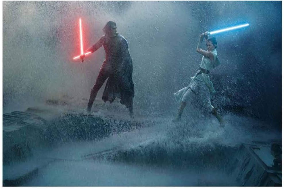 YaoStar Star Wars The Rise of Skywalker Movie Wall Poster,15.7 x 11.8 Inch Unframed Version