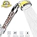 Vitamin C Filter Shower Head- Filtered Shower Head - Hard Water Softener - Chlorine & Flouride Filter - Universal Shower System - Helps Dry Skin & Hair Loss