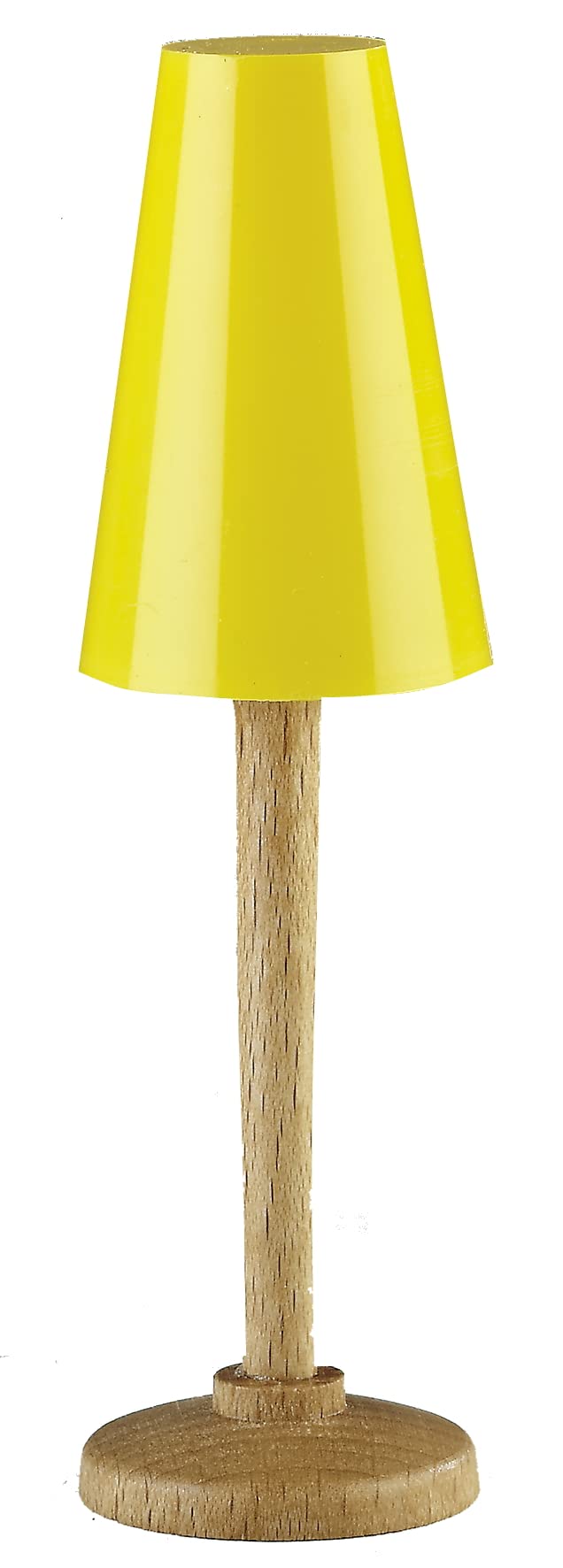 Rulke Rulke010201 Yellow Wood Floor Lamp