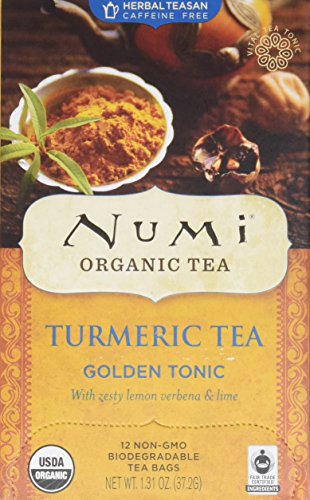 Numi Organic Tea Turmeric Tea - Golden Tonic - 12 Count
