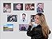 Custom Canvas Personalized Prints With Your Photos - DIY Complete Kit with Canvas, Frames, & Table Top Stands and Full Assembly Instructions, Makes 7