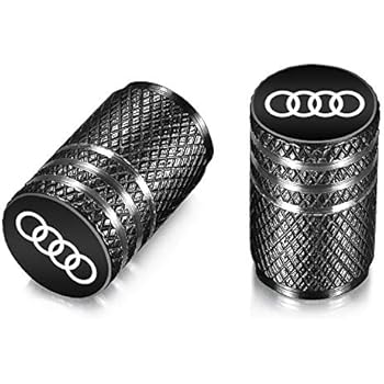 Tire Caps For Cars, Kwen Valve Stem Capaudi Accessories Tire Caps For Carmotorbiketrucksbike And Bicycle Aluminum 4pcs Black, Tire Caps For Cars