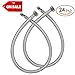 HOMEIDEAS 24-Inch Faucet Connector 3/8