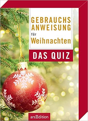 Gebrauchsanweisung Fur Weihnachten Das Quiz Amazon De Bucher