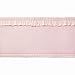 BreathableBaby Breathable Mesh Crib Liner – Deluxe Ruffle Collection – Blush – Fits Full-Size Four-Sided Slatted and Solid Back Cribs – Anti-Bumper
