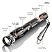 Bright Rechargeable Tactical Flashlight, eSamcore High Lumens LED Flashlights Flash Light with Battery for Camping