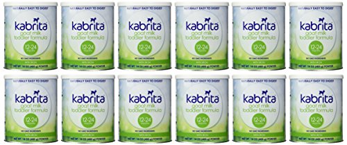 Kabrita Goat Milk Formula, Powder, Non Gmo, Natural and Gentle 14oz (12-pack)