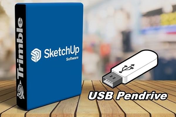 Software SketchUp 2024 - Lifetime License For WindOS - USB Drive