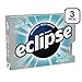 Eclipse Polar Ice Sugarfree Chewing Gum, multipack, 18 Count (Pack of 3)