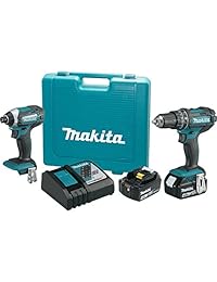 Juego de taladros Makita XT261M con 4,0 Ah de iones de litio, 18 V, inalámbrico, 2 unidades