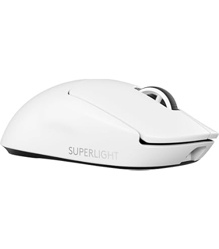 Logitech G Mouse para jogos sem fio Pro X SUPERLIGHT 2 LIGHTSPEED