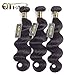 QTHAIR 8A Brazilian Virgin Hair Body Wave Human Hair 100% Unprocessed Body Wave Brazilian Virgin Hair Weave Natural Black Color Brazilian Body Wave Hair Bundles
