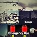 JAKEMY Led Lantern, Camping Lantern Ultra Bright Outdoor Lantern with Red Light, Camping Survival Gear for Hiking, Emergencies, Hurricanes with Magnetic Base, can be Collapsible