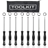 HOOAI Carburetor Adjustment Tool Kit for Common 2 Cycle Carburator Engine - Carburetor Adjustment Tool Set Carburetor Tune up Adjusting Tool (8pcs)