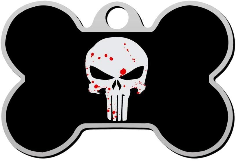 dog tag skull