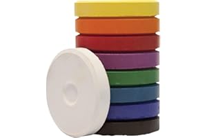 Jack Richeson 101650 Set of 9 Mini Tempera Cakes, Refill Pack