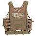 Lixada Tactical Vest Lightweight Breathable Polyester Combat-Vest Outdoor Training Vest Adjustable for Adults CS/Hunting/Training