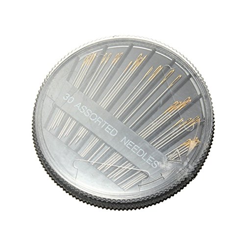 TOOGOO(R) 30pcs Assorted Sizes Hand Sewing Needles Embroidery Mending Craft Sew Case - Thumbnail 2