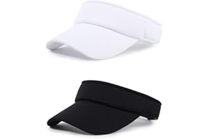 NTLWKR Sun Visor Hat Adjustable Velcro Outdoor Sports Cap for Men Women Adults