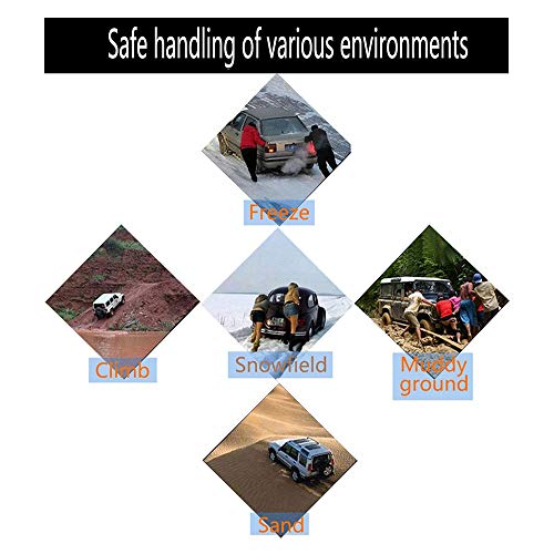 Tickas Car Anti Slip Tire Chains Zip Tie Kit Winter Anti-skid Car Winter Snow Chains Car Winter Driving Security Chains - Thumbnail 2