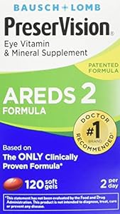 PreserVision AREDS 2 Vitamin & Mineral Supplement, Soft Gels 120 ea