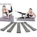 PORTHOLIC Exercise Resistance Loop Bands, 12 Inch Workout Stretch Bands for Legs Butt Glutes Stretching Physical Therapy Pilates Barre and Yoga, with Instructions, Ebook, Carry Bag -Set of 5